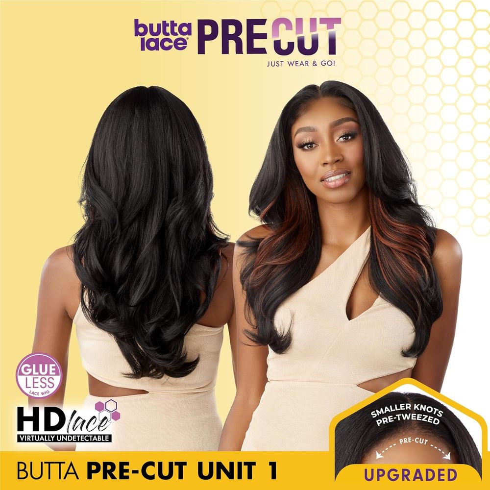 Sensational Butta Lace Pre - Cut HD Lace Wig - Unit 1 - Beauty Exchange Beauty Supply