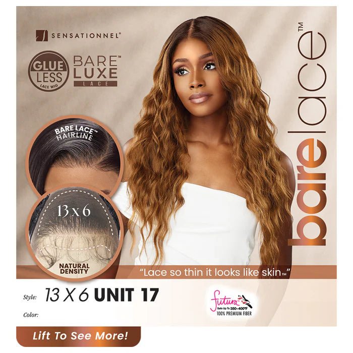 Sensationnel Bare Lace Glueless 13x6 Lace Front Wig – UNIT 17 - Beauty Exchange Beauty Supply