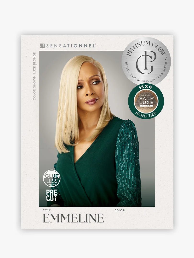 Sensationnel Bare Lace Platinum Glow Wig – Emmeline - Beauty Exchange Beauty Supply