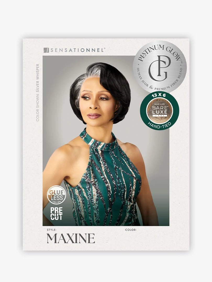 Sensationnel Bare Lace Pre - Cur Platinum Glow Wig – Maxine - Beauty Exchange Beauty Supply