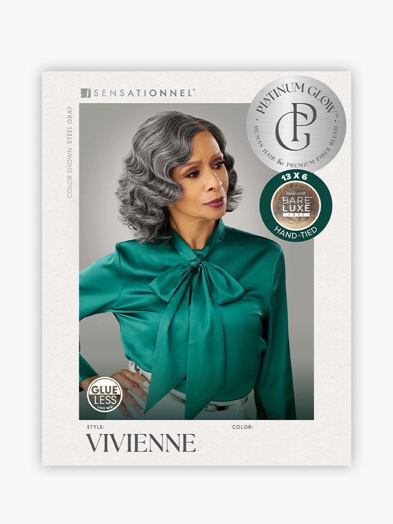 Sensationnel Bare Lace Synthetic Platinum Glow Wig - Vivienne - Beauty Exchange Beauty Supply