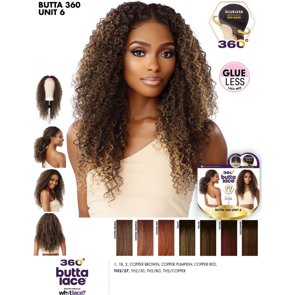 Sensationnel Butta Lace HD 360 Synthetic Lace Front Wig - Unit 6 - Beauty Exchange Beauty Supply