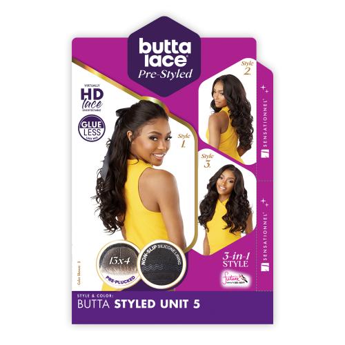 Sensationnel Butta Lace HD Glueless Lace Front Wig – Pre - Styled Unit 5 - Beauty Exchange Beauty Supply