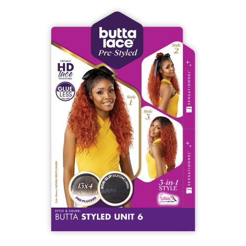 Sensationnel Butta Lace HD Glueless Lace Front Wig – Pre - Styled Unit 6 - Beauty Exchange Beauty Supply