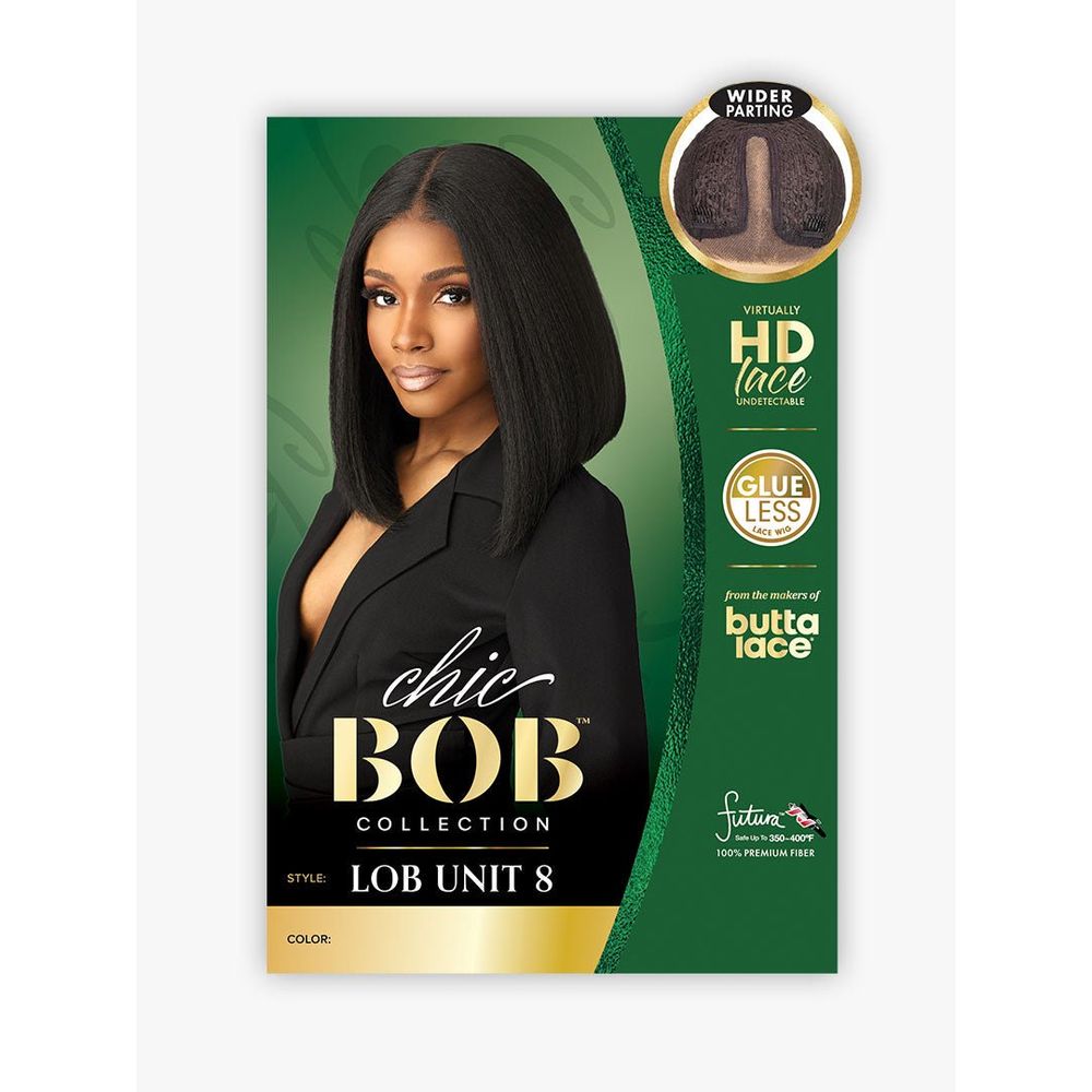 Sensationnel Butta Lace Wig Chic Bob - Lob Unit 8 - Beauty Exchange Beauty Supply