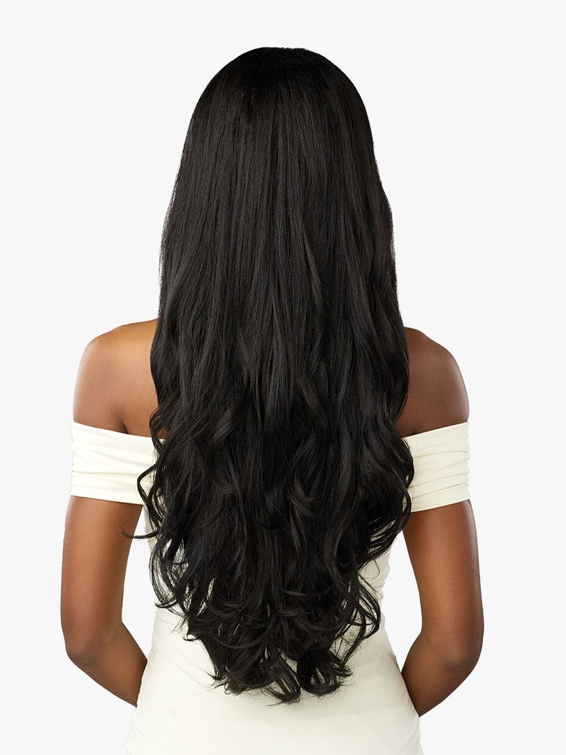 Sensationnel Crowned Edge 13x5 Synthetic HD Lace Wig – Euro Body 28” - Beauty Exchange Beauty Supply