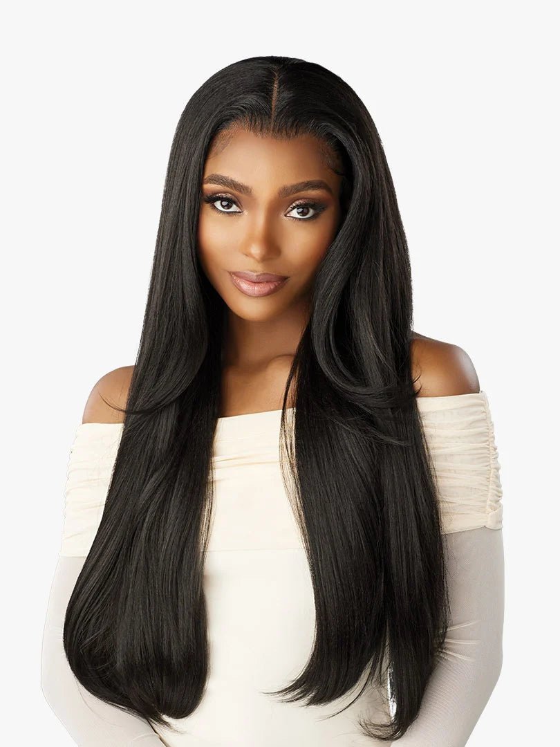 Sensationnel Crowned Edge 13x5 Synthetic HD Lace Wig – Straight 28" - Beauty Exchange Beauty Supply