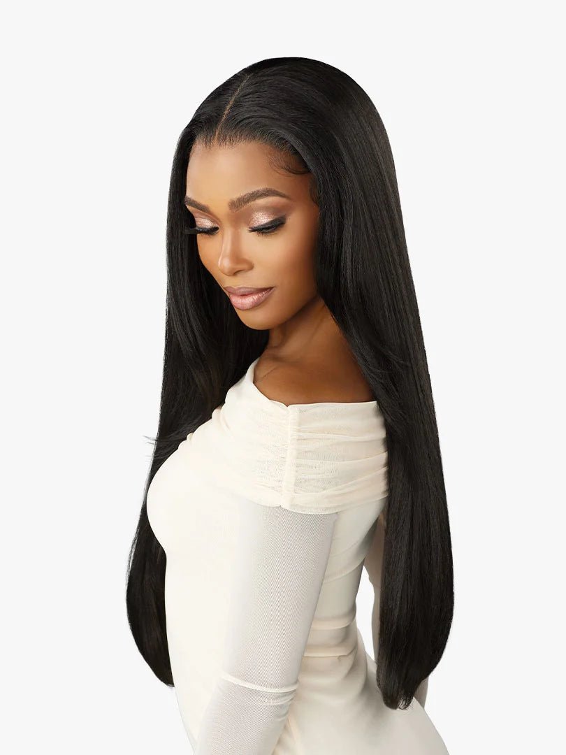 Sensationnel Crowned Edge 13x5 Synthetic HD Lace Wig – Straight 28" - Beauty Exchange Beauty Supply