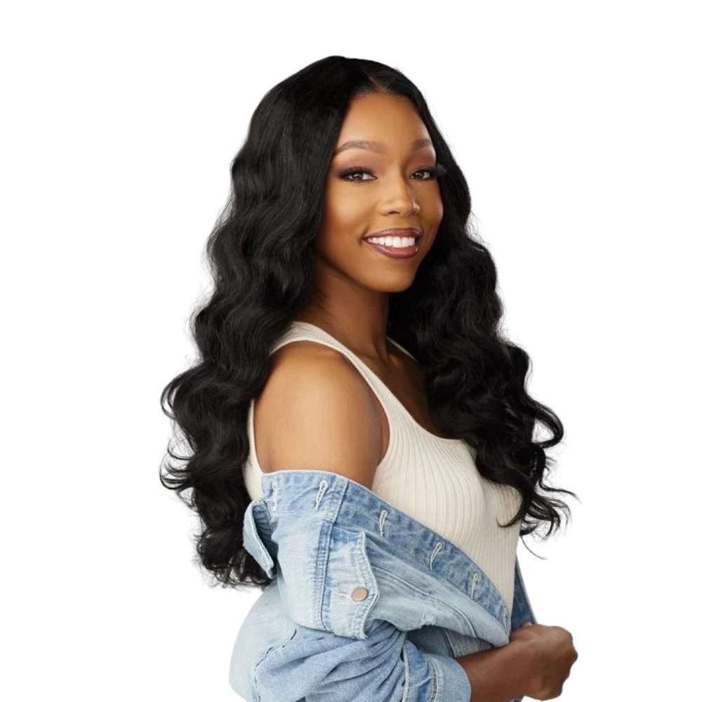 Sensationnel Curls Kinks & Co. HD Lace Y‑Part Wig – Kinky Loose Wand Curl 24″ - Beauty Exchange Beauty Supply