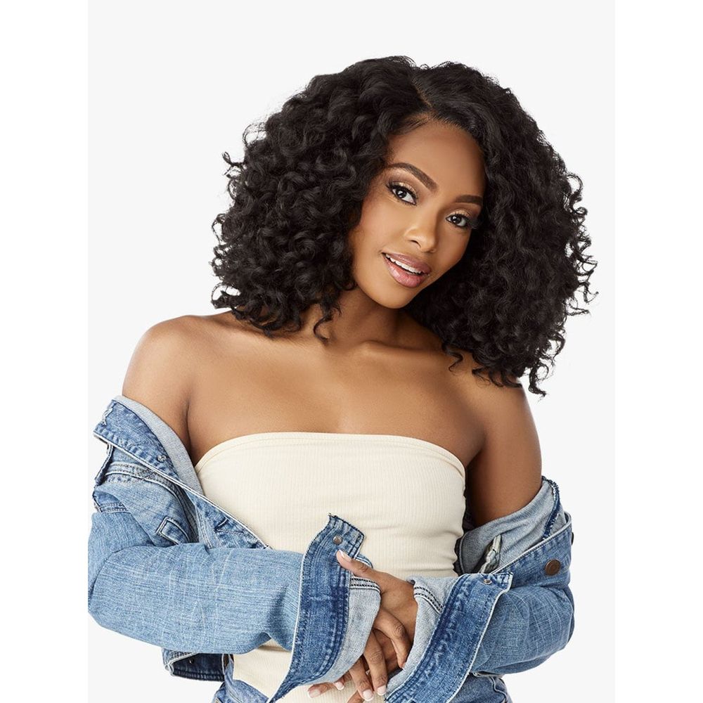 Sensationnel Curls Kinks & Co. HD Lace Y‑Part Wig – Kinky Ringlet Curl 14″ - Beauty Exchange Beauty Supply