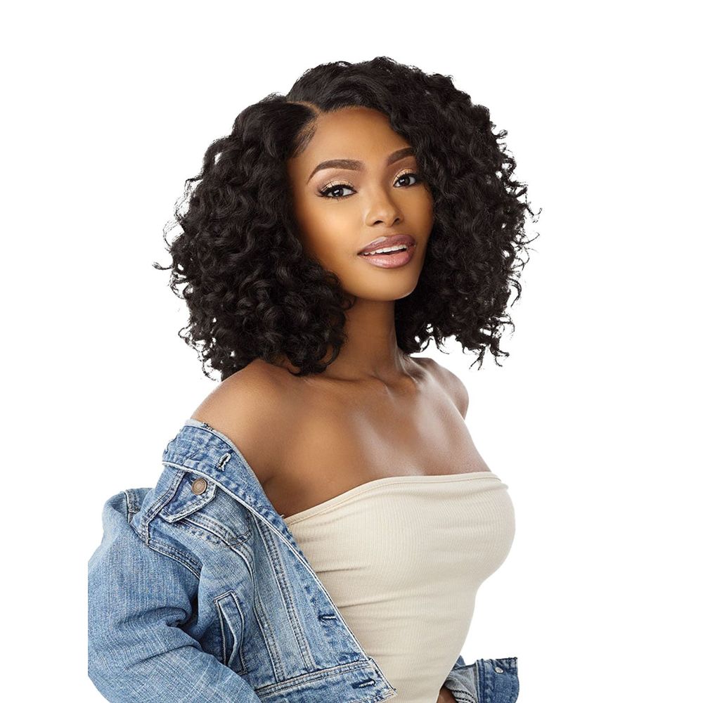 Sensationnel Curls Kinks & Co. HD Lace Y‑Part Wig – Kinky Ringlet Curl 14″ - Beauty Exchange Beauty Supply