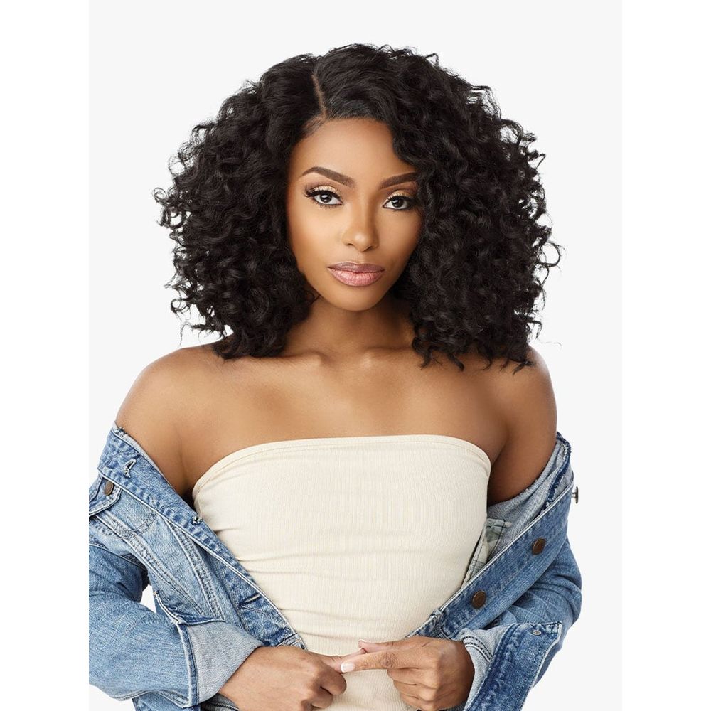 Sensationnel Curls Kinks & Co. HD Lace Y‑Part Wig – Kinky Ringlet Curl 14″ - Beauty Exchange Beauty Supply