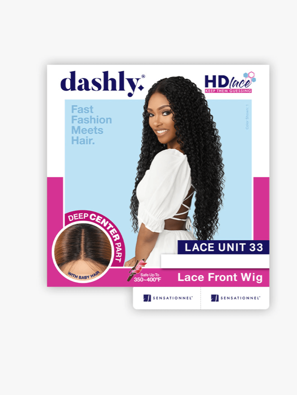Sensationnel Dashly Synthetic HD Lace Wig - Unit 33 - Beauty Exchange Beauty Supply