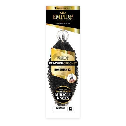 Sensationnel Empire 100% Human Hair Feather Crochet – Bohemian - Beauty Exchange Beauty Supply
