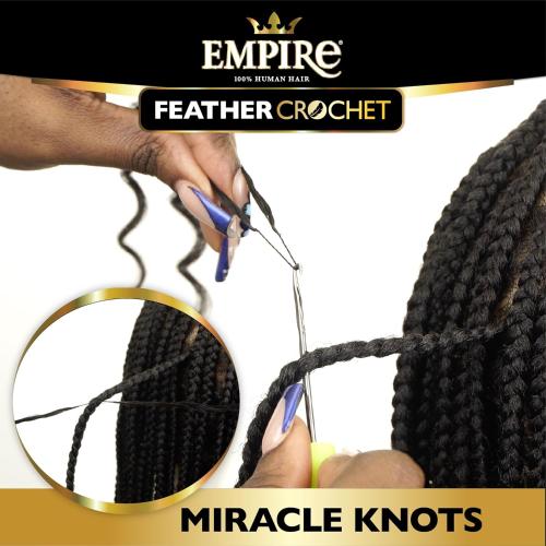 Sensationnel Empire 100% Human Hair Feather Crochet – Bohemian - Beauty Exchange Beauty Supply