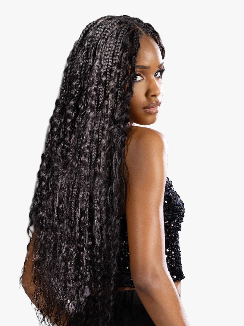 Sensationnel Empire 100% Human Hair Feather Crochet – Deep Wave - Beauty Exchange Beauty Supply