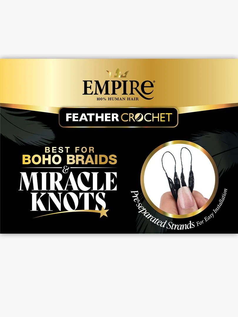 Sensationnel Empire 100% Human Hair Feather Crochet – Jerry Curl - Beauty Exchange Beauty Supply