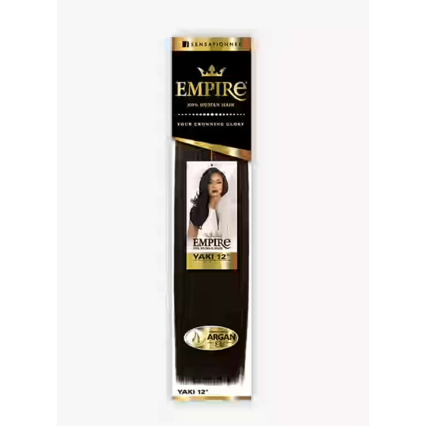 Sensationnel Empire 100% Human Hair – Yaki 8" - Beauty Exchange Beauty Supply