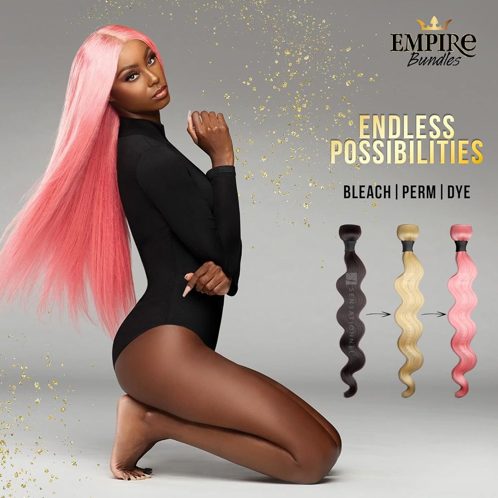 Sensationnel Empire 10A Virgin Human Hair – Body Wave (Natural Black, Tangle & Shed Free) – 12” to 28” - Beauty Exchange Beauty Supply