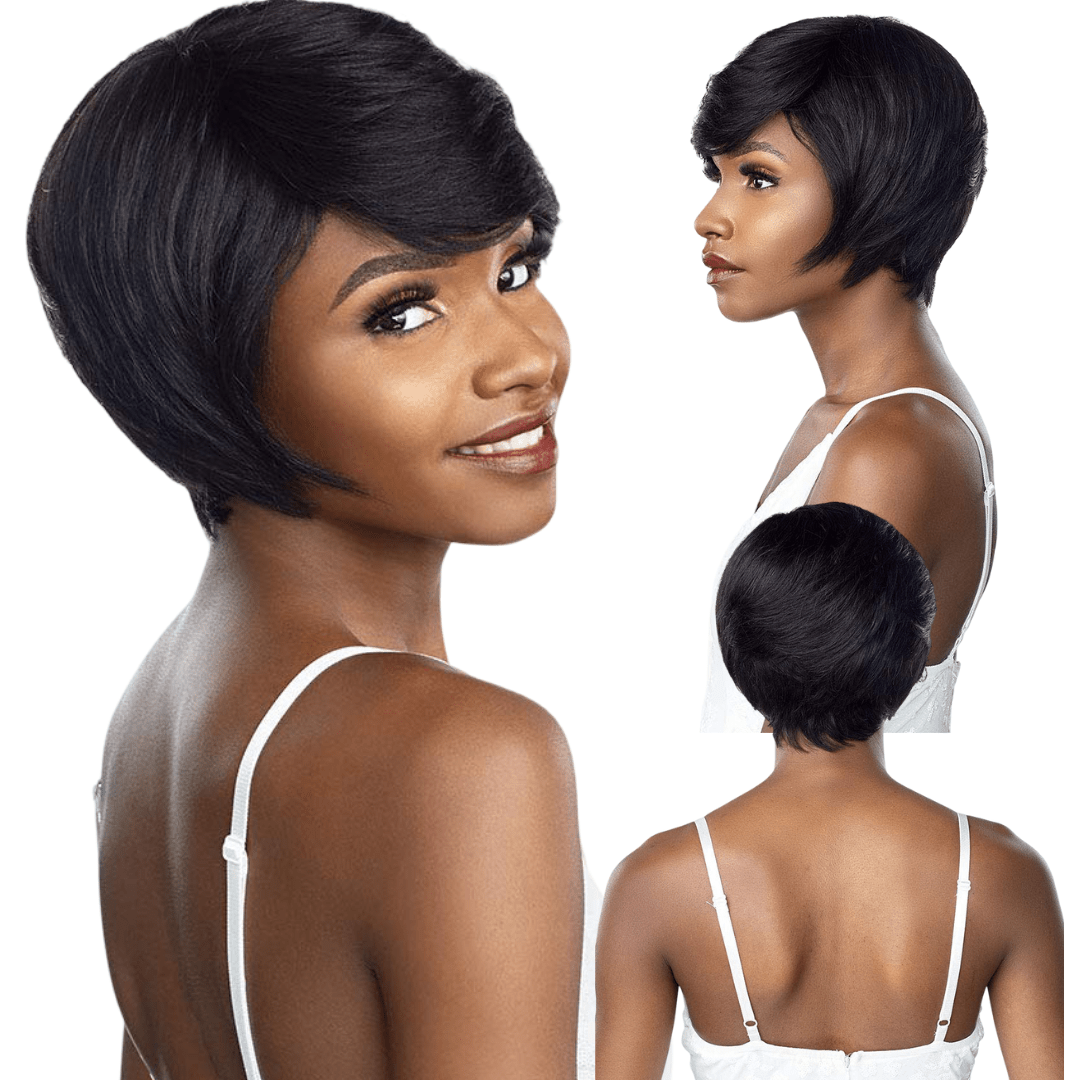 Sensationnel Empire Human Hair Salt & Pepper Full Wig - Nyla - Beauty Exchange Beauty Supply