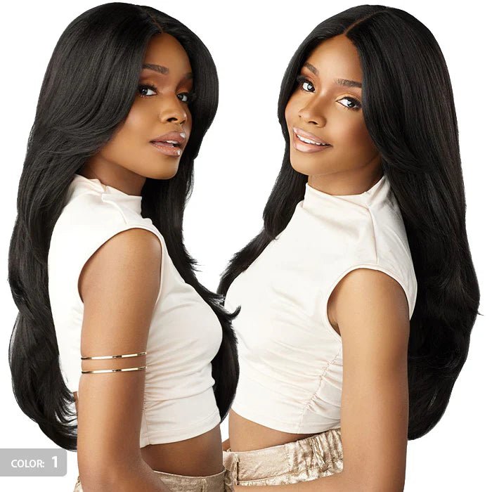 Sensationnel Glamzy HD Lace V - Part Wig – Elysia - Beauty Exchange Beauty Supply