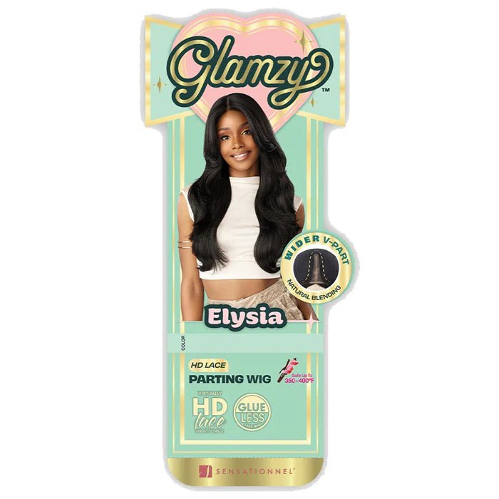 Sensationnel Glamzy HD Lace V - Part Wig – Elysia - Beauty Exchange Beauty Supply