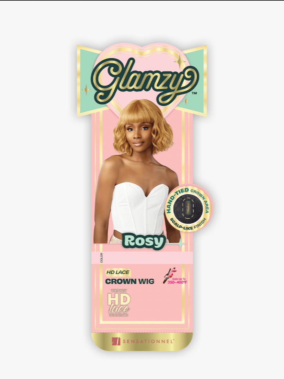 Sensationnel Glamzy Lace Crown Wig - Rosy - Beauty Exchange Beauty Supply