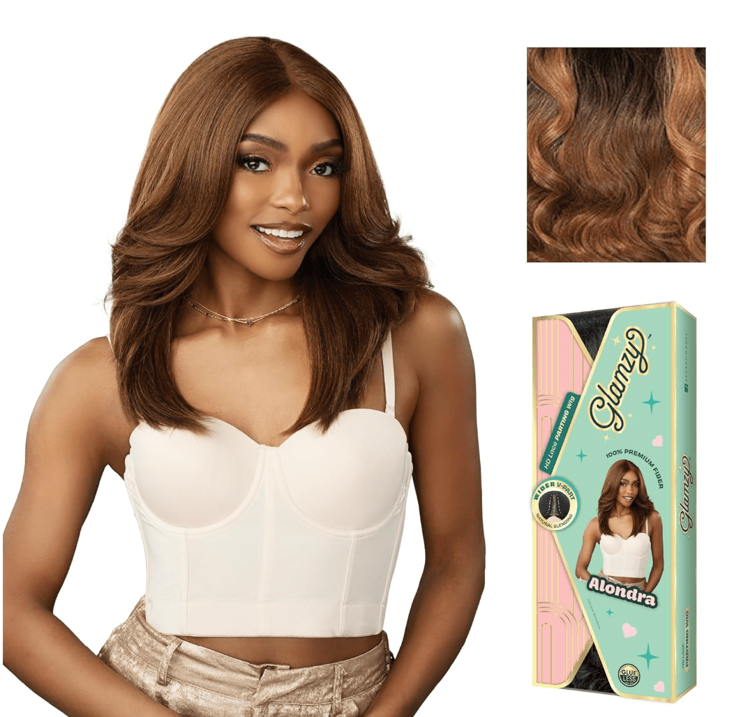 Sensationnel Glamzy Lace Part Wig - Alondra - Beauty Exchange Beauty Supply