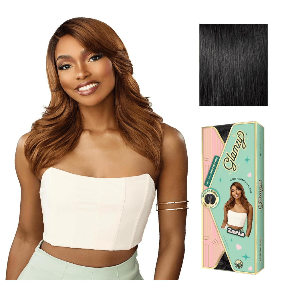 Sensationnel Glamzy Lace Part Wig - Zaria - Beauty Exchange Beauty Supply