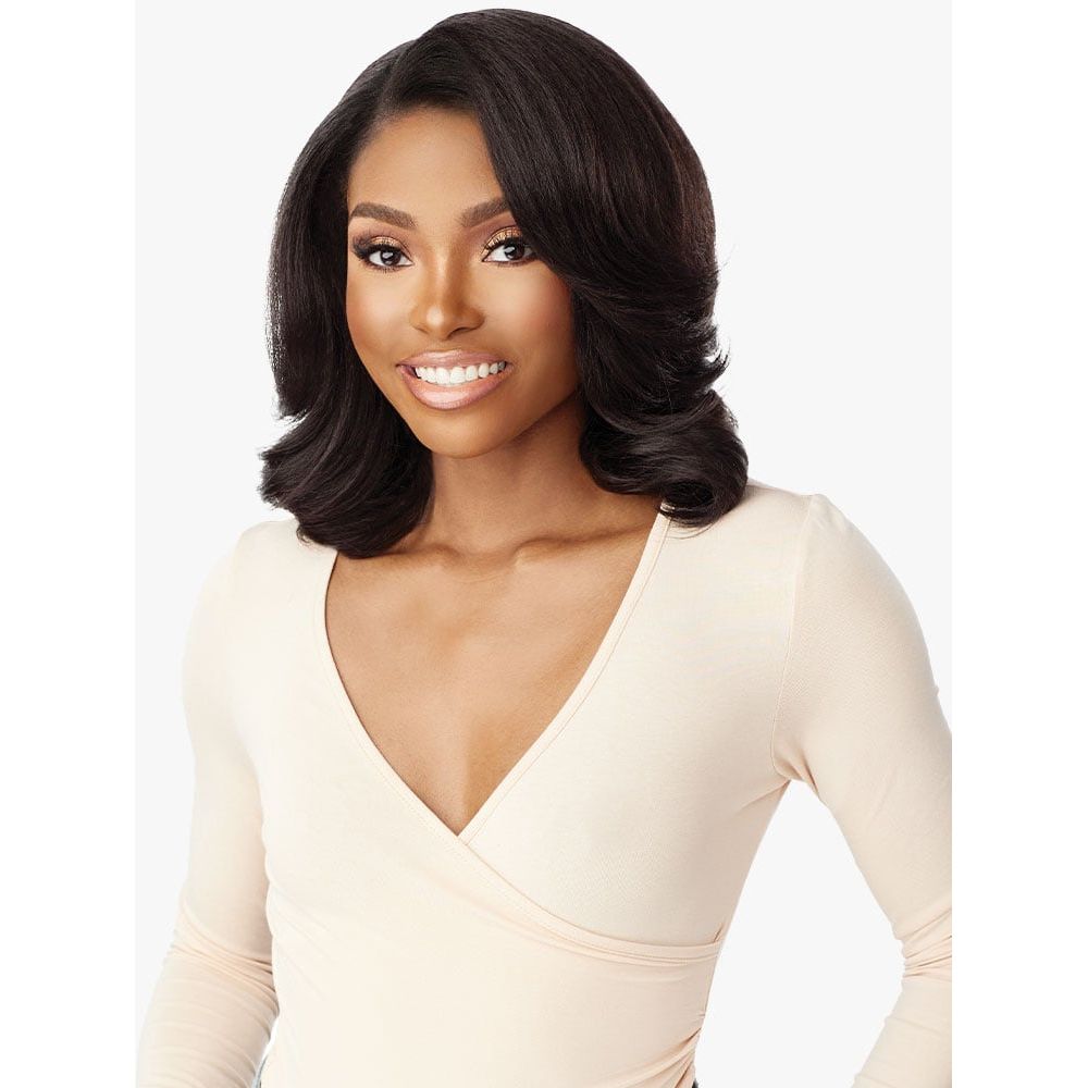 Sensationnel Kinky Edges 13x6 Synthetic HD Lace Front Wig - Kinky Blow Out 12" - Beauty Exchange Beauty Supply