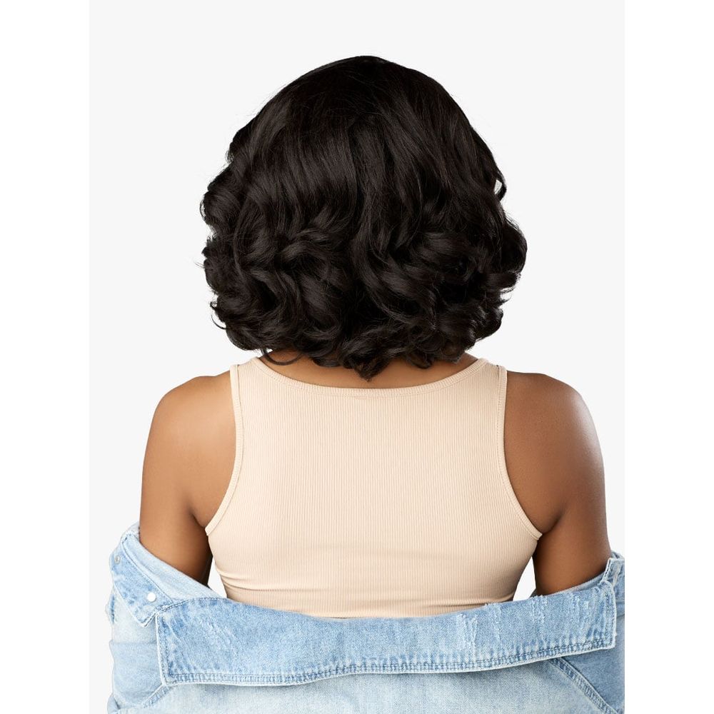 Sensationnel Kinky Edges Y - Part HD Lace Wig – Barrel Curl 12" - Beauty Exchange Beauty Supply
