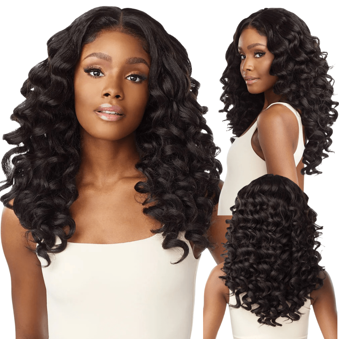 Sensationnel Kinky Edges Y - Part HD Lace Wig – Kinky Wand Curl 20″ - Beauty Exchange Beauty Supply