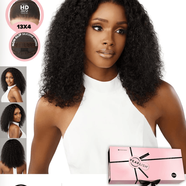 Sensationnel Pearlish Glueless 13x4 HD Lace Frontal Wig – Burmese Curl