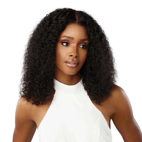 Sensationnel Pearlish Glueless 13x4 HD Lace Frontal Wig – Burmese Curl 16" - Beauty Exchange Beauty Supply