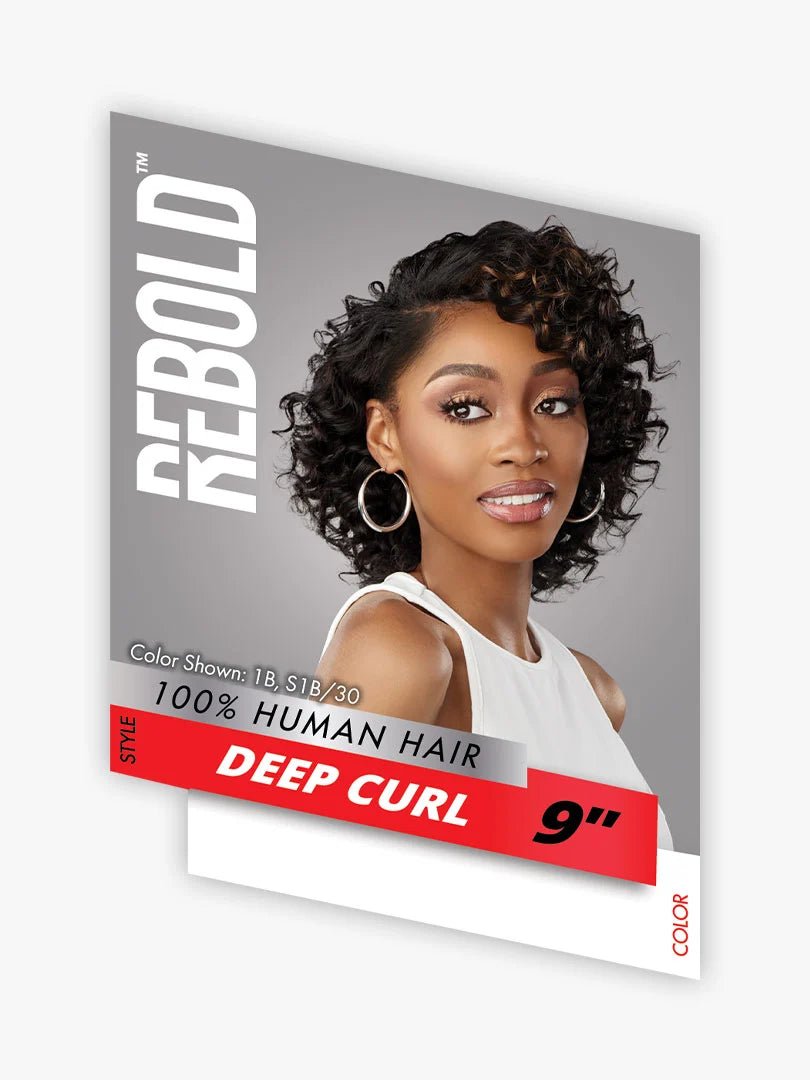 Sensationnel Rebold 100% Human Hair 3pcs - Deep Curl 9” - Beauty Exchange Beauty Supply