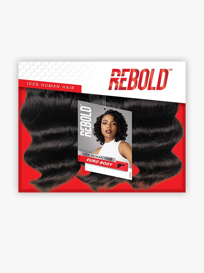Sensationnel Rebold 100% Human Hair 3pcs - Euro Body 9” - Beauty Exchange Beauty Supply