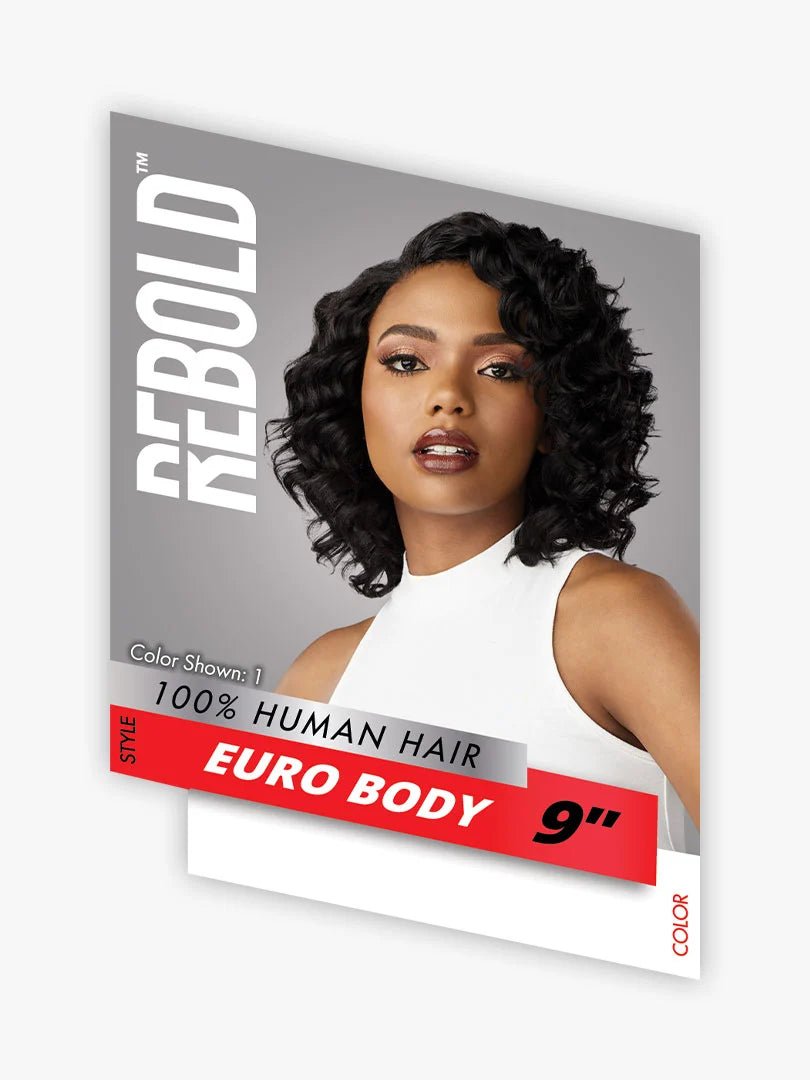 Sensationnel Rebold 100% Human Hair 3pcs - Euro Body 9” - Beauty Exchange Beauty Supply