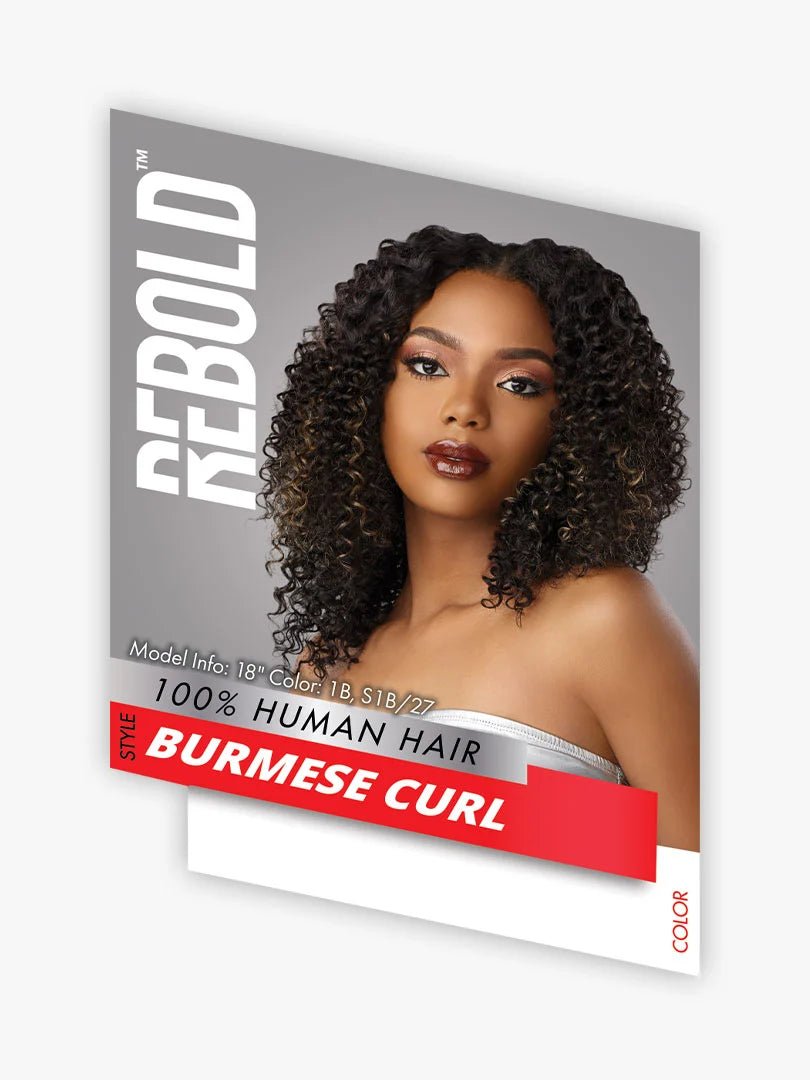 Sensationnel Rebold 100% Human Hair – Burmese Curl - Beauty Exchange Beauty Supply