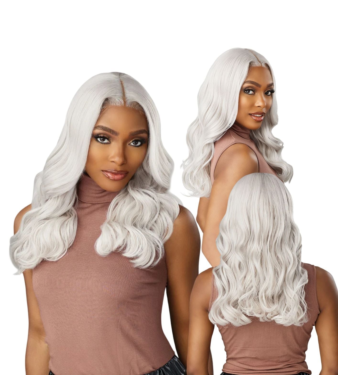 Sensationnel Shear Muse Gold Krush Series Synthetic HD Lace Front Wig - Lanisha - Beauty Exchange Beauty Supply