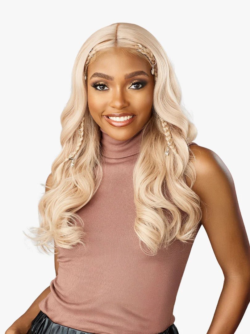 Sensationnel Shear Muse Gold Krush Series Synthetic HD Lace Front Wig - Velisha - Beauty Exchange Beauty Supply