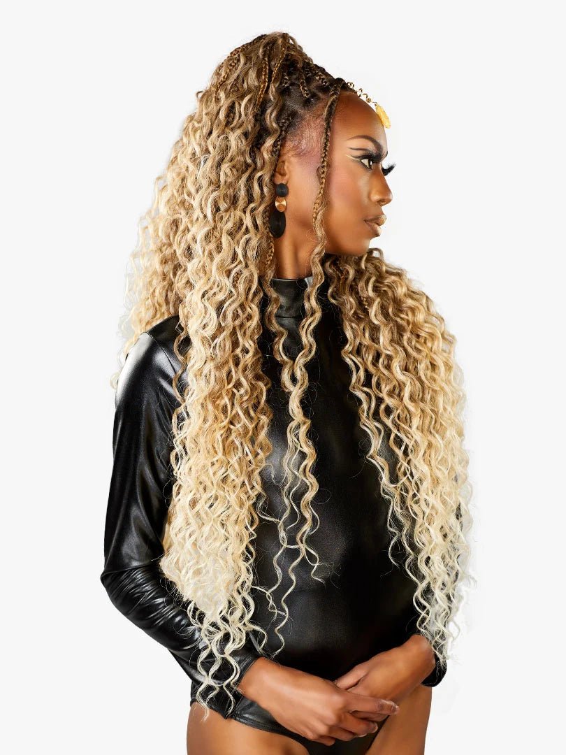 Sensationnel Strand X Braided Full Hand - Tied Lace Wig - Unit 1 - Beauty Exchange Beauty Supply