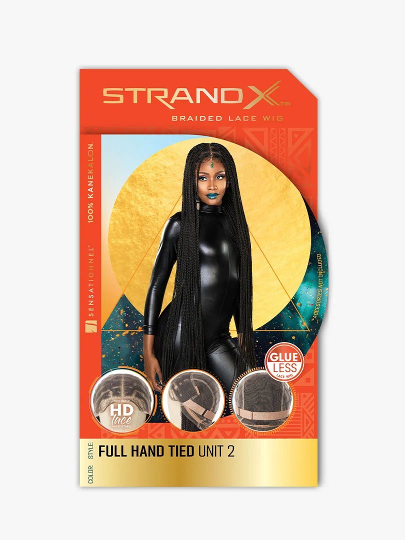 Sensationnel Strand X Braided Full Hand - Tied Lace Wig - Unit 2 - Beauty Exchange Beauty Supply