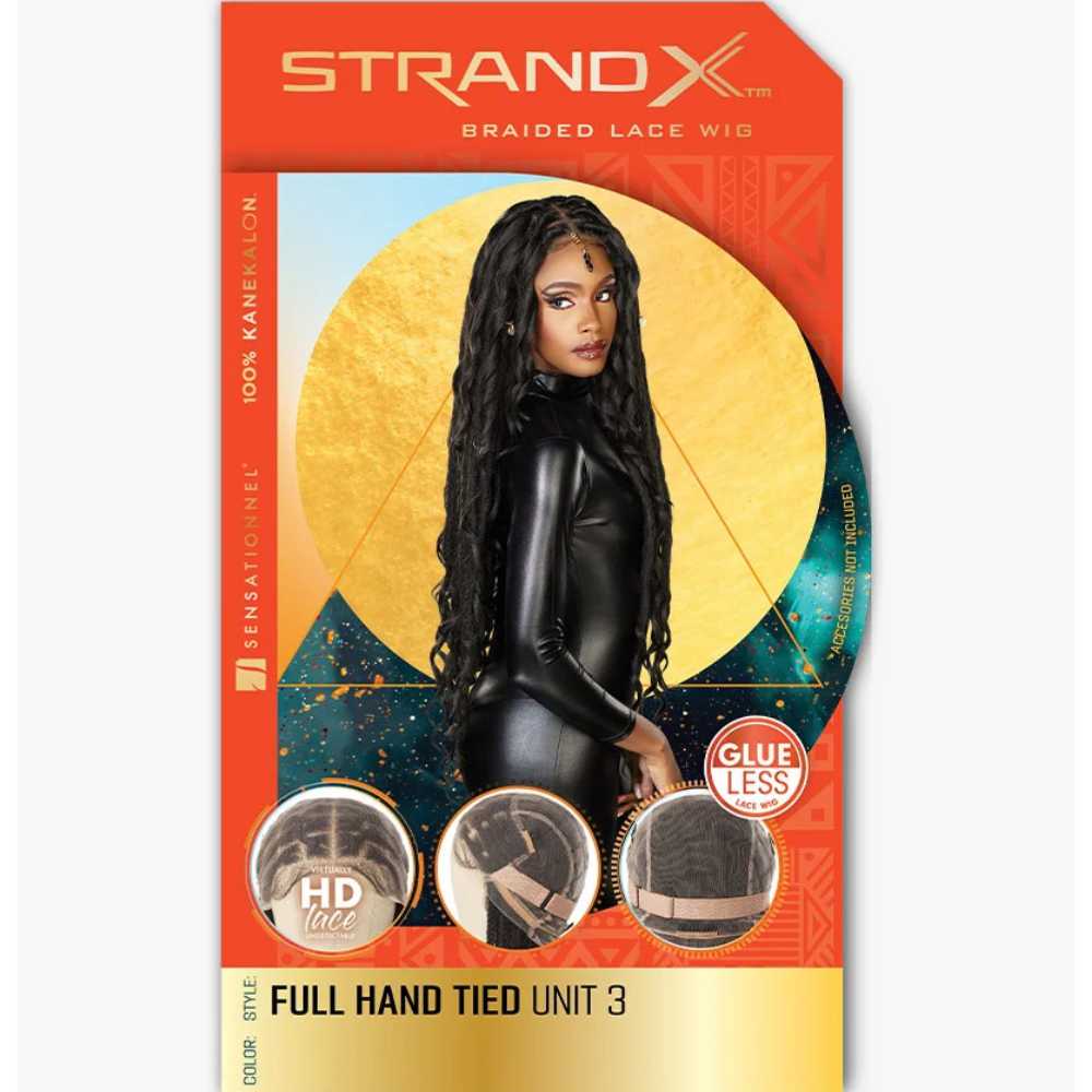 Sensationnel Strand X Braided Full Hand - Tied Lace Wig - Unit 3 - Beauty Exchange Beauty Supply