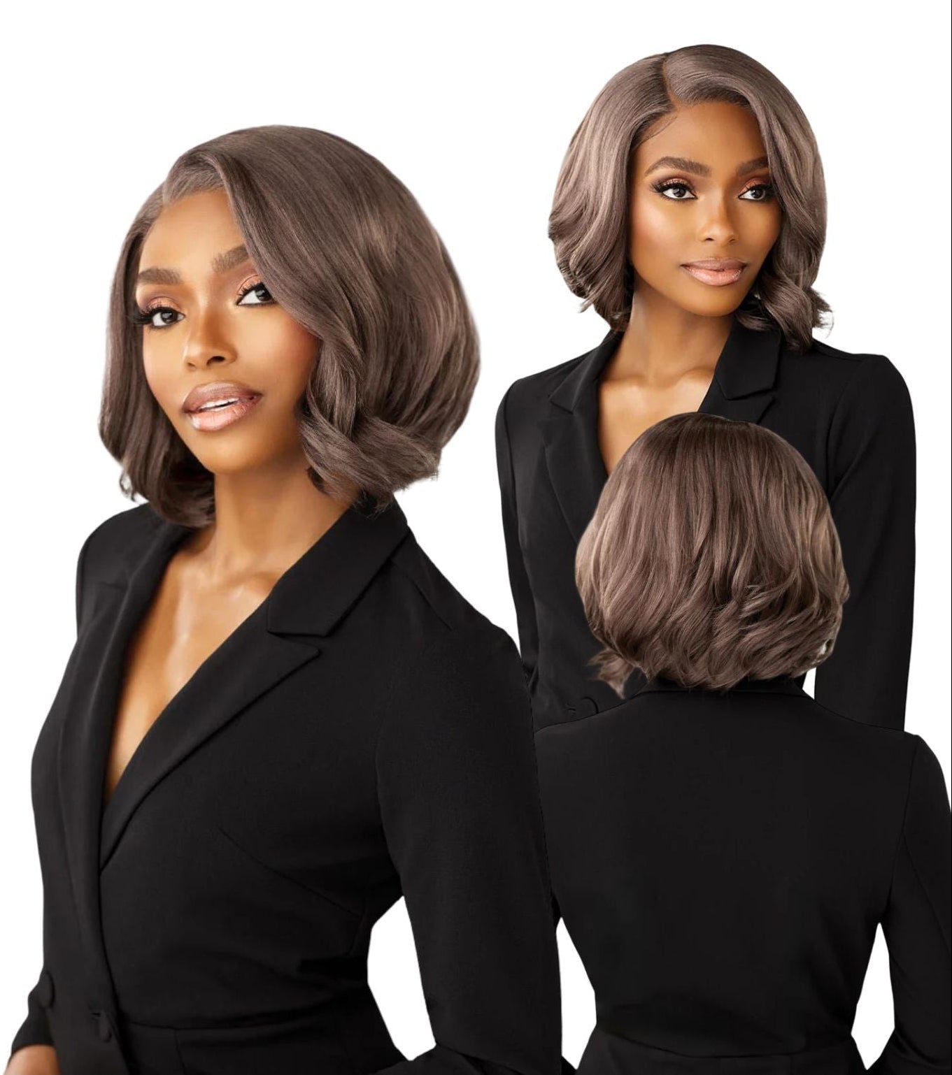 Sensationnel Synthetic Hair Butta Chic Bob Glueless HD Lace Front Wig - BOB Unit 10 - Beauty Exchange Beauty Supply