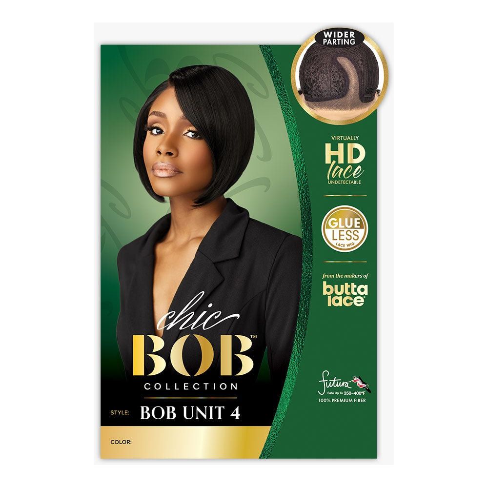 Sensationnel Synthetic Hair Butta Chic Bob Glueless HD Lace Front Wig - BOB Unit 4 - Beauty Exchange Beauty Supply