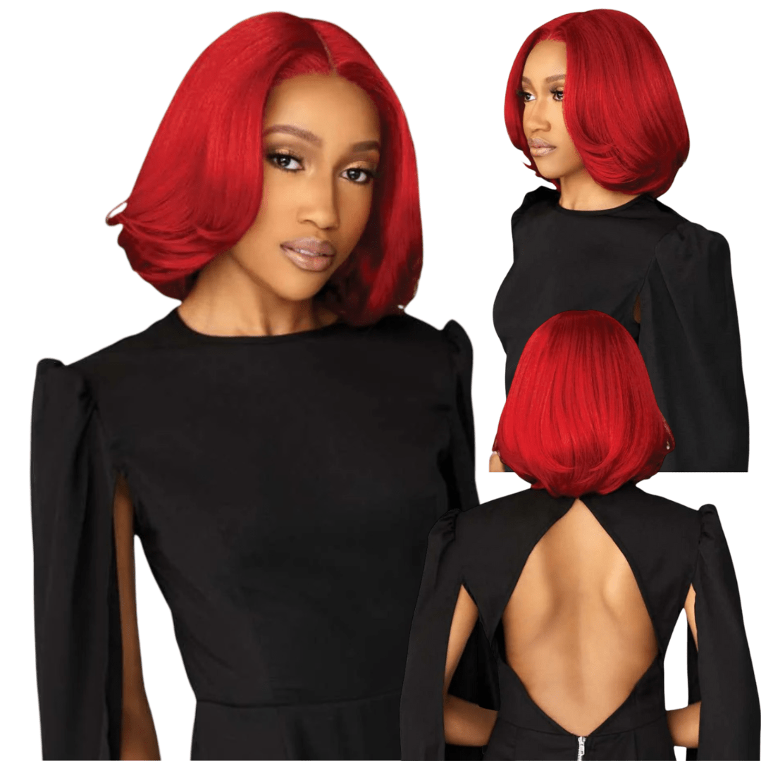 Sensationnel Synthetic Hair Butta Chic Bob Glueless HD Lace Front Wig - BOB Unit 6 - Beauty Exchange Beauty Supply