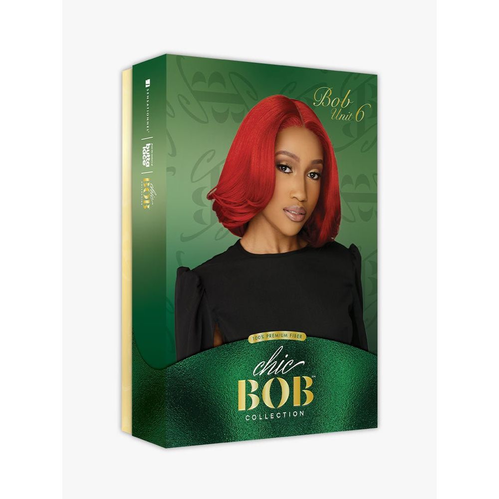Sensationnel Synthetic Hair Butta Chic Bob Glueless HD Lace Front Wig - BOB Unit 6 - Beauty Exchange Beauty Supply