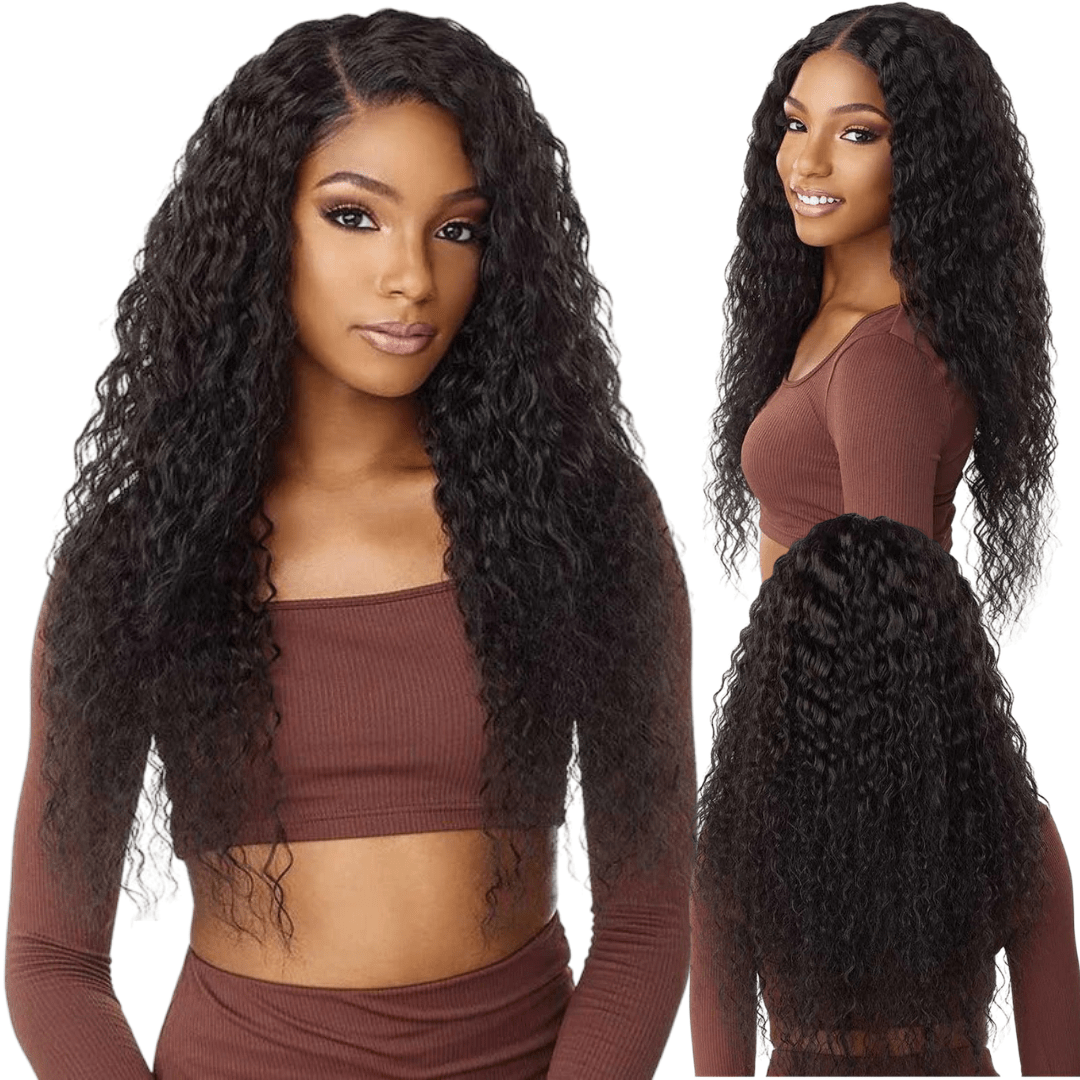 Sensationnel What Lace 13×6 HD Human‑Blend Wig – Ezra 28″ - Beauty Exchange Beauty Supply