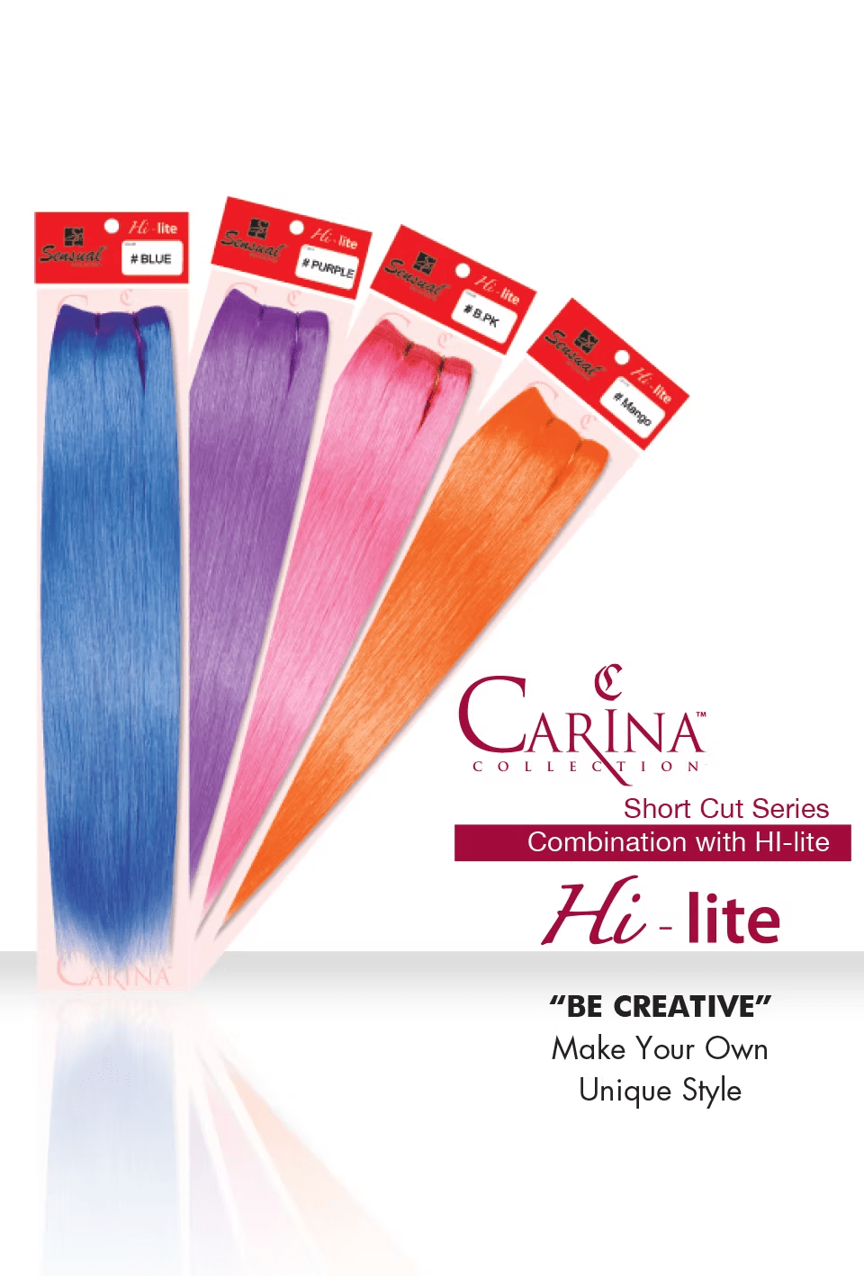 SENSUAL HI - LITE Human Hair Piece – 8" - Beauty Exchange Beauty Supply