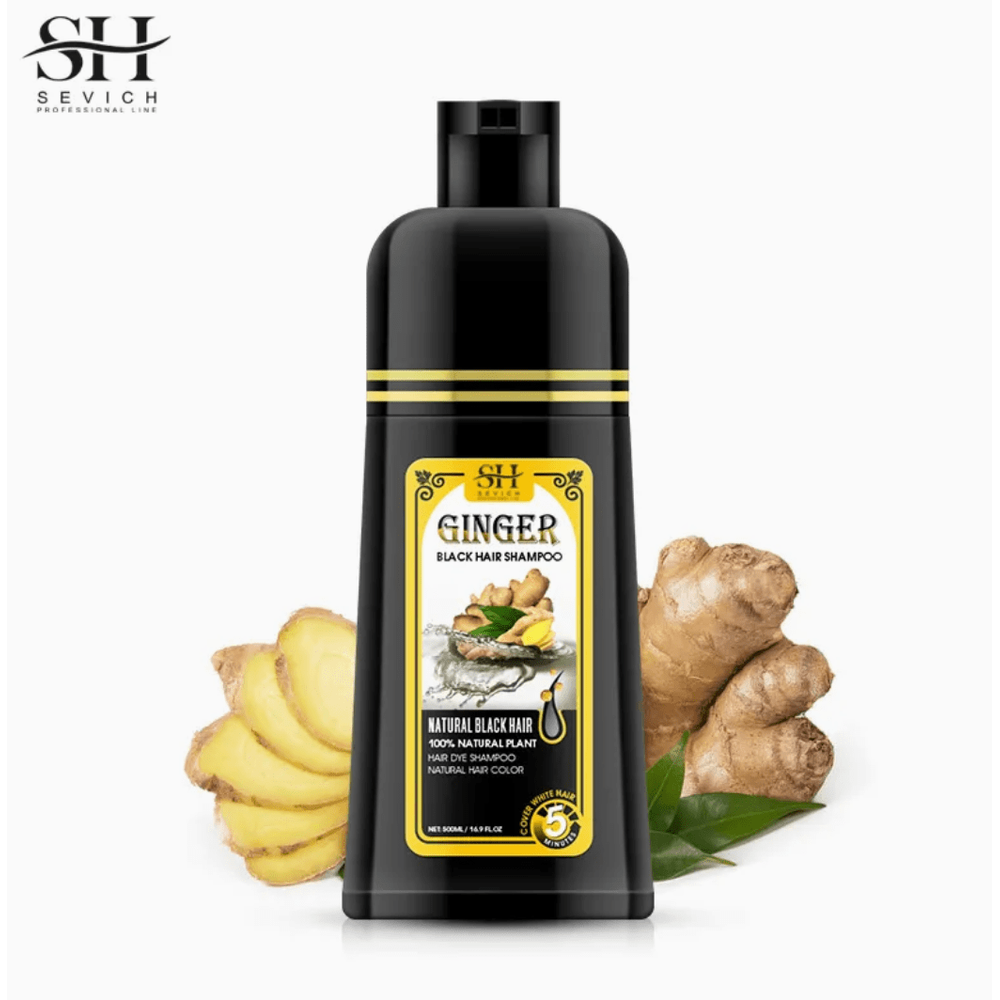Sevich Black Ginger Hair Dye Shampoo – 16.9 oz - Beauty Exchange Beauty Supply